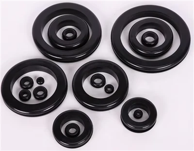 Bantalan Karet EPDM/NBR/SILICONE/FKM Cincin Silikon Steker Segel Gasket Mesin Cuci Dibentuk Bushing Grommet Karet