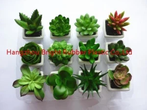 Custom Molded Platic Potted Tanaman Bunga