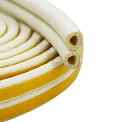Extruded Car Door Weather Seal Flat Wide Rubber Sealweather Striping Foam Strips Gate Strip Glass Window Greenhouse Seals