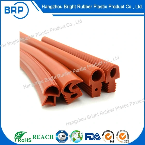 OEM Rubber Extrusion Strip Extruded Foam Silicone Products